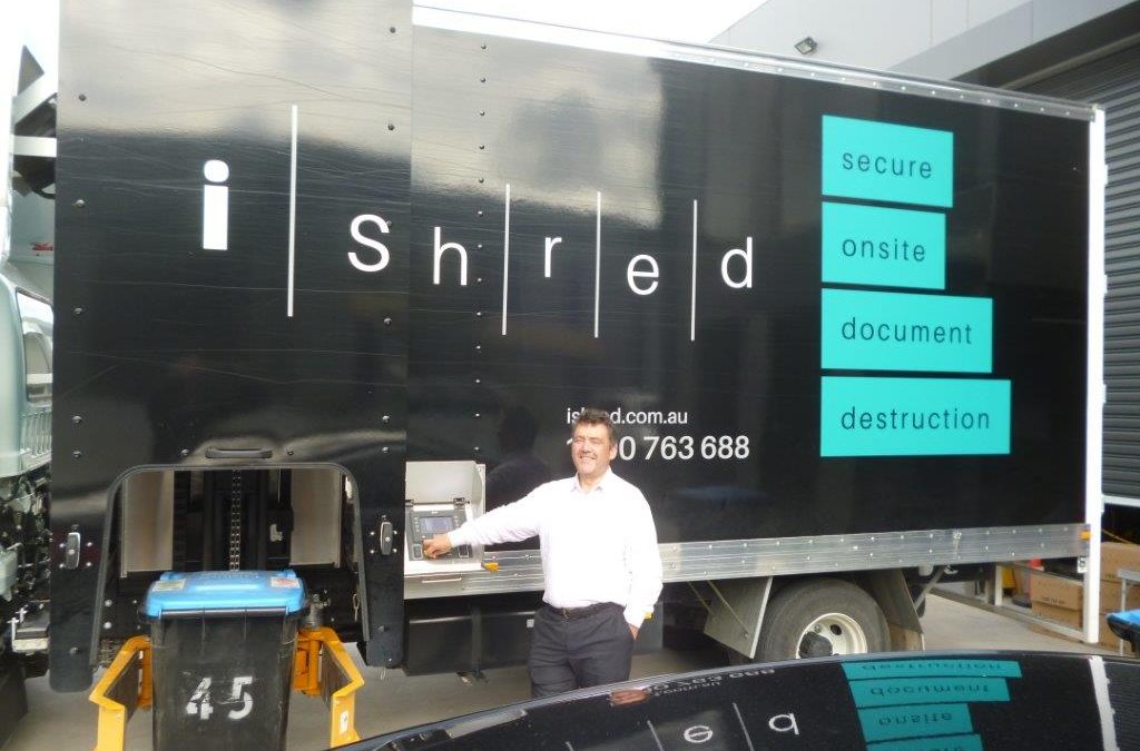 Knox Councillor Tony Holland Visits iShred’s Community Shred Day