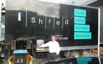Knox Councillor Tony Holland Visits iShred’s Community Shred Day