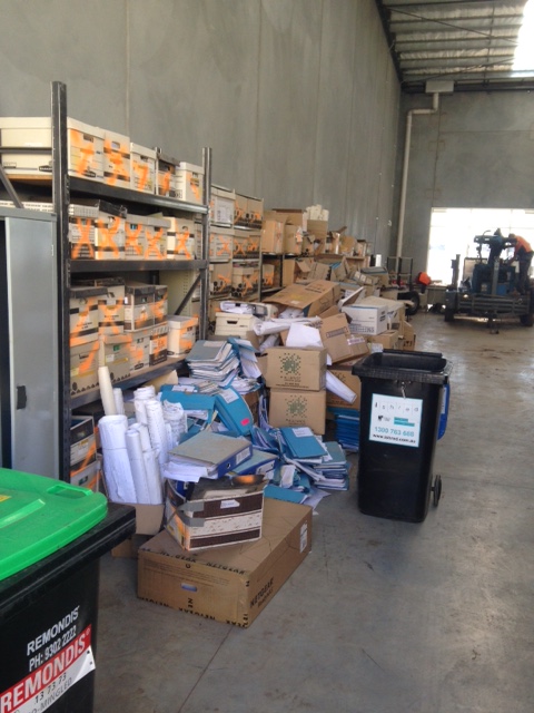 Warehouse Clean document shredding melbourne