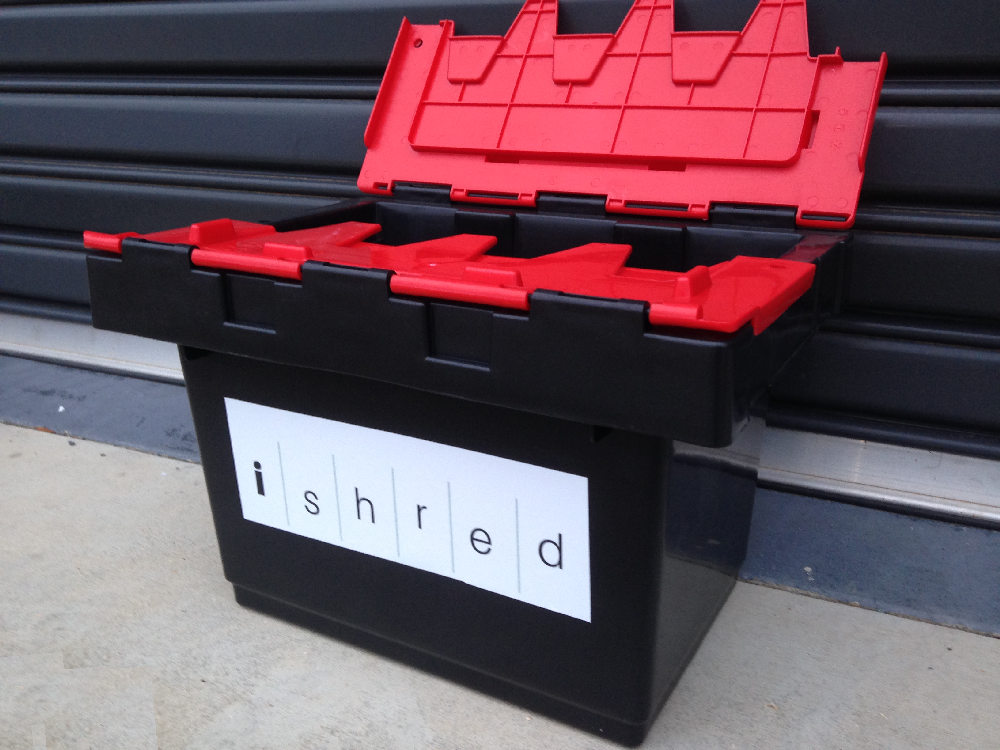 iShred - Secure Document Disposal Crates